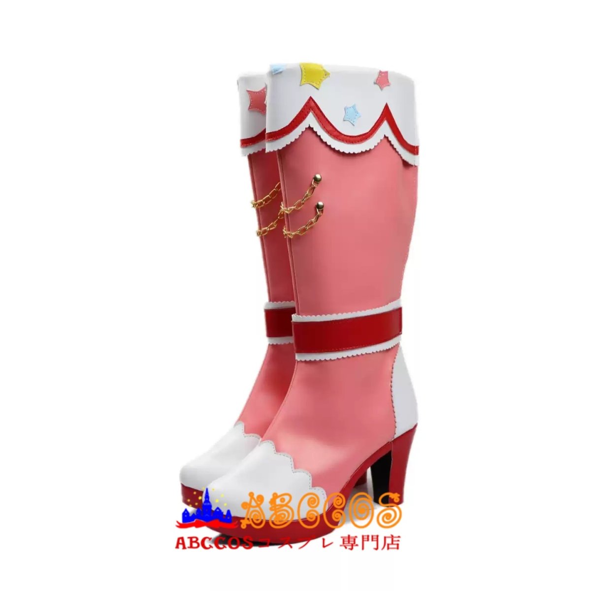 画像3: アイカツ！シリーズ2 大空あかり（おおぞら あかり） Ozora Akari コスプレ靴 abccos製 「受注生産」 (3)