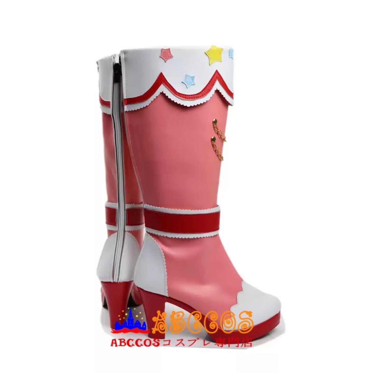 画像4: アイカツ！シリーズ2 大空あかり（おおぞら あかり） Ozora Akari コスプレ靴 abccos製 「受注生産」 (4)