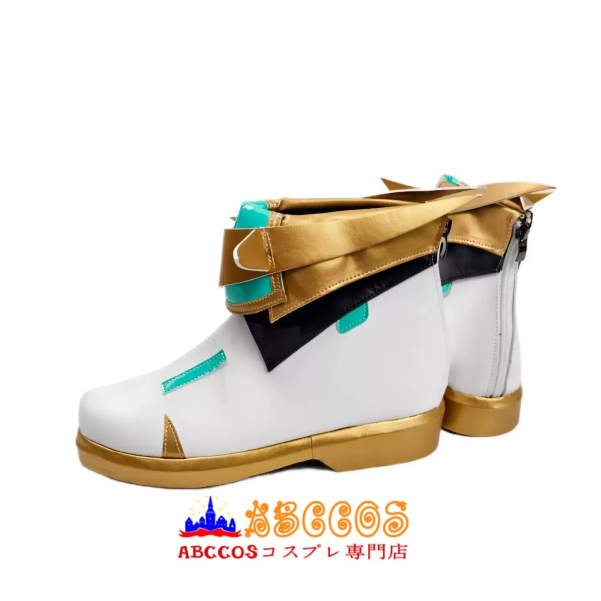 画像3: ゼノブレイド 2 Xenoblade 2 ホムラ/Pyra コスプレ靴 abccos製 「受注生産」 (3)