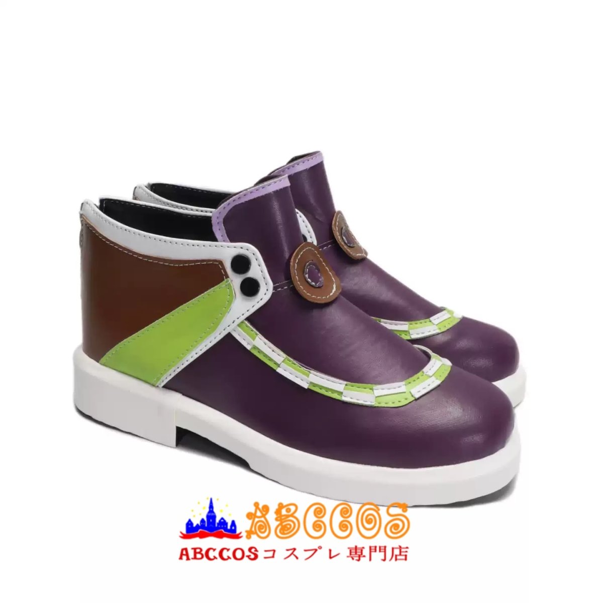 画像2: ニセモノガタリ 忍野 忍(おしの しのぶ) コスプレ靴 abccos製 「受注生産」 (2)