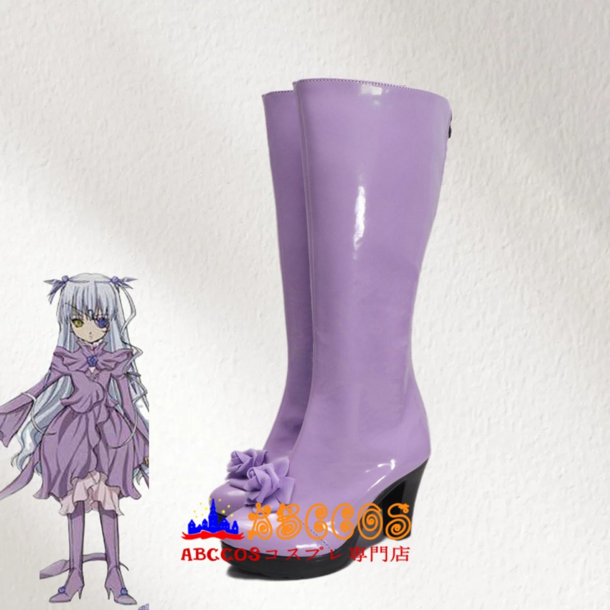 画像5: ローゼンメイデン 薔薇水晶/ばらすいしょう コスプレ靴 abccos製 「受注生産」 (5)