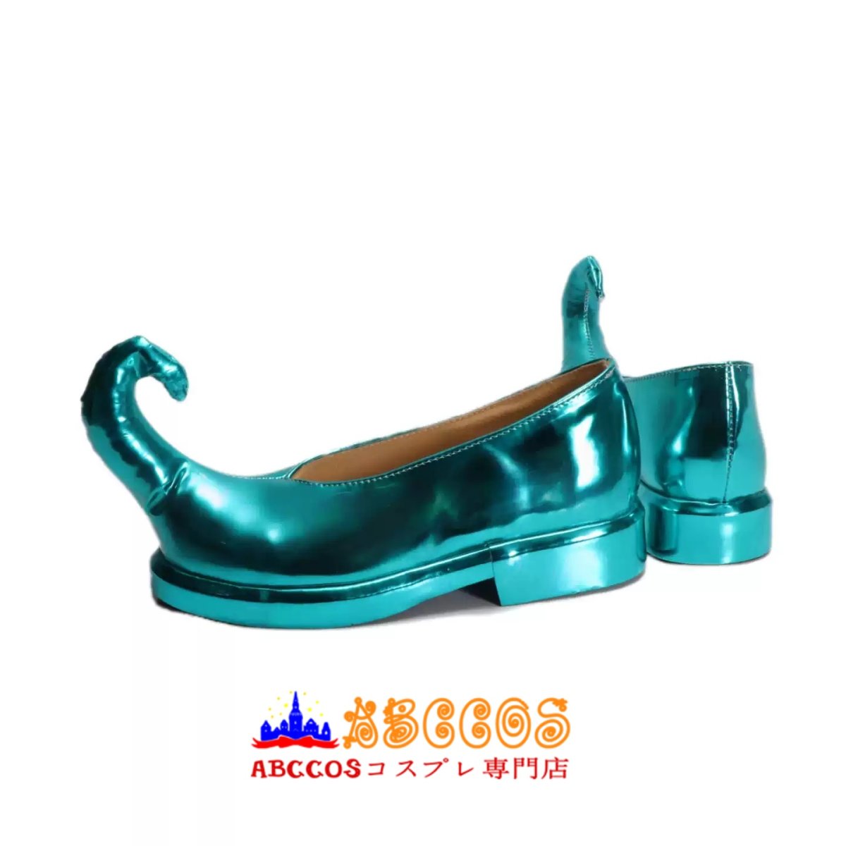 画像4: アラジン Aladdin ジャスミン Jasmine お姫様 コスプレ靴 abccos製 「受注生産」 (4)
