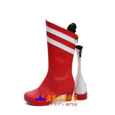 画像4: ハズビン・ホテル（Hazbin Hotel）チェリー・ボム（Cherri Bomb）コスプレ靴 abccos製 「受注生産」 (4)