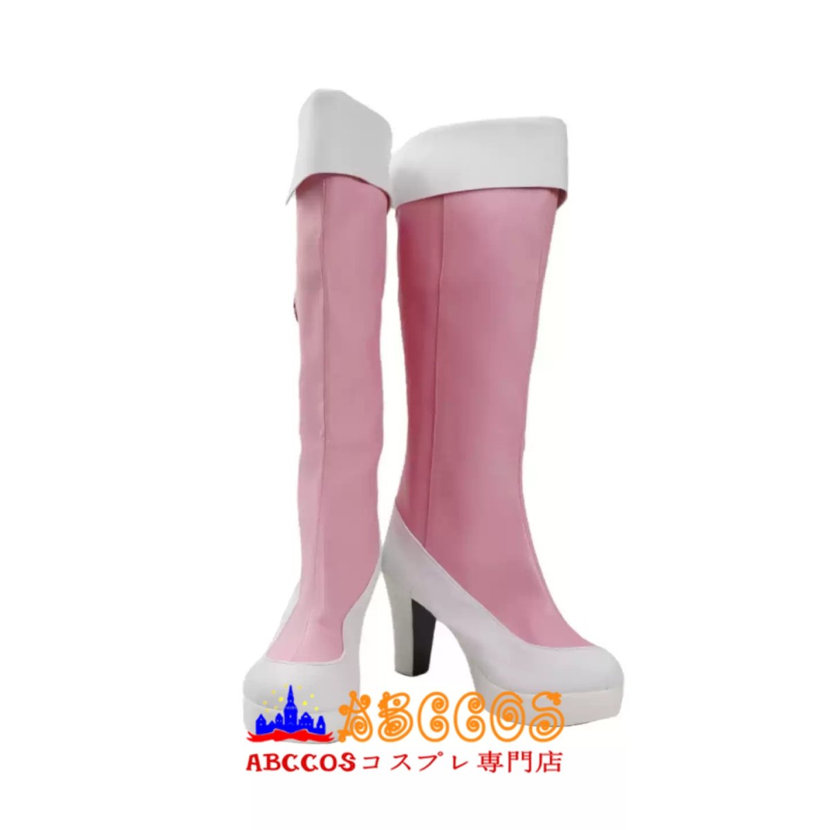 画像1: アイドルマスター THE IDOLM@STER 天海春香（あまみ はるか）コスプレ靴 abccos製 「受注生産」 (1)