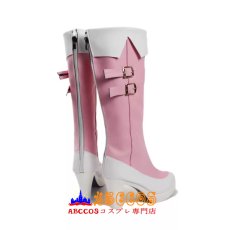 画像2: アイドルマスター THE IDOLM@STER 天海春香（あまみ はるか）コスプレ靴 abccos製 「受注生産」 (2)