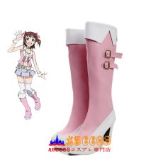 画像4: アイドルマスター THE IDOLM@STER 天海春香（あまみ はるか）コスプレ靴 abccos製 「受注生産」 (4)
