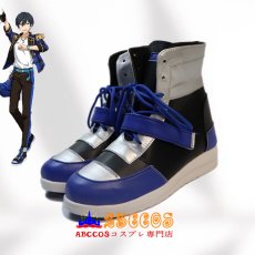 画像4: あんさんぶるスターズ!/!! Trickstar 氷鷹北斗（ひだか ほくと）コスプレ靴 abccos製 「受注生産」 (4)