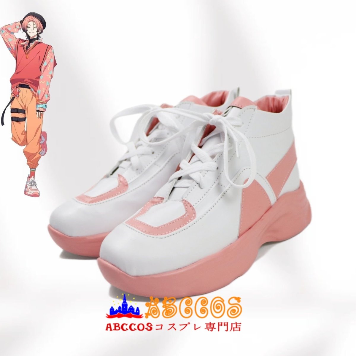 画像5: 18TRIP EIGHTEEN TRIP エイティーントリップ 夏焼 千弥（なつやき ちひろ）コスプレ靴 abccos製 「受注生産」 (5)