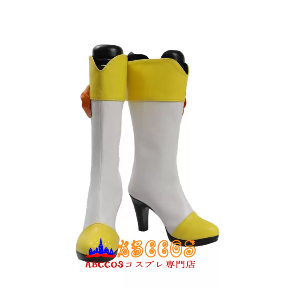 画像1: スマイルプリキュア! 黄瀬やよい コスプレ靴 abccos製 「受注生産」 (1)