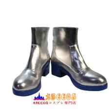 画像1: VOCALOID 雪ミク SNOW MIKU コスプレ靴 abccos製 「受注生産」 (1)