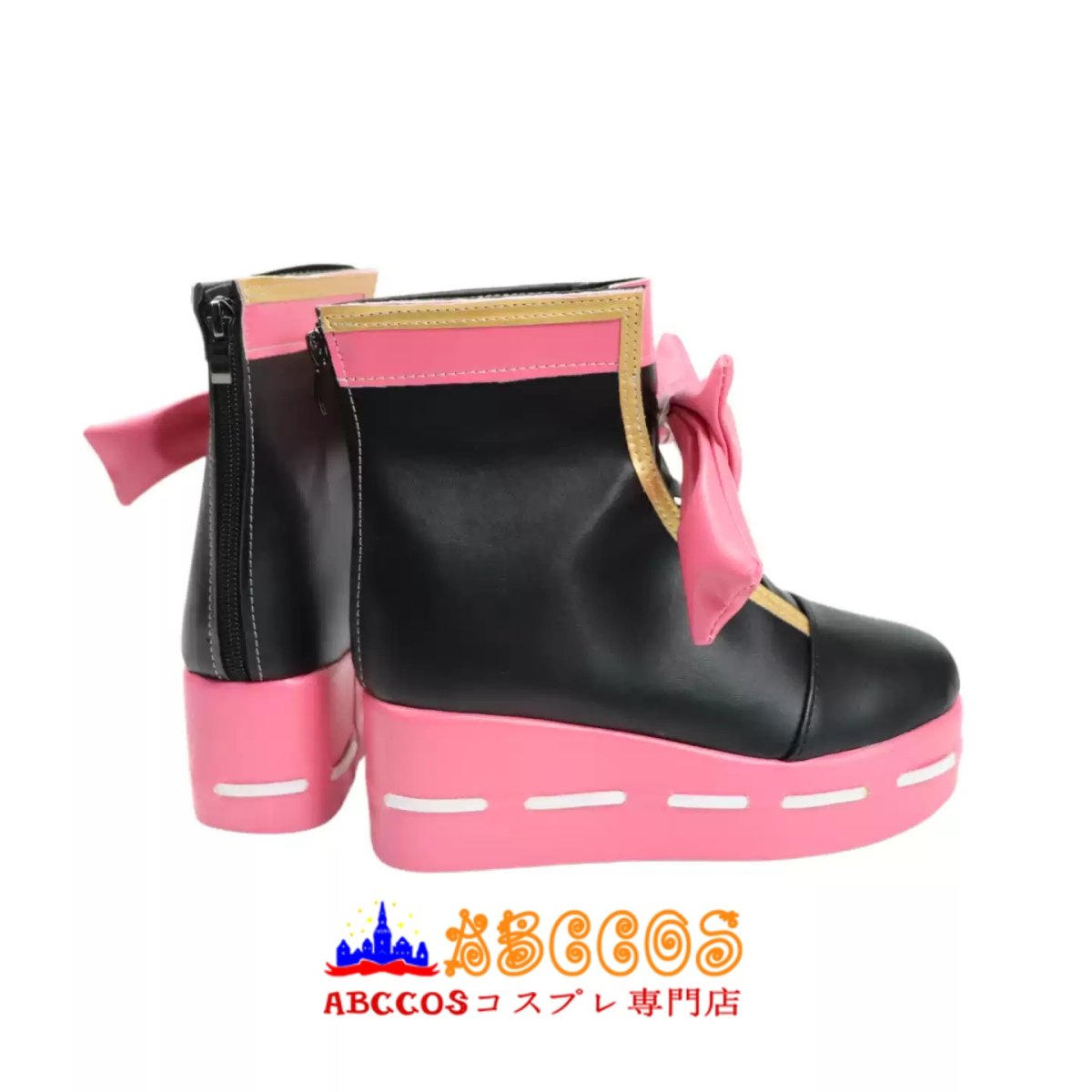 画像2: バーチャルさんはみている Youtuber 田中ヒメ/ HimeTanaka コスプレ靴 abccos製 「受注生産」 (2)