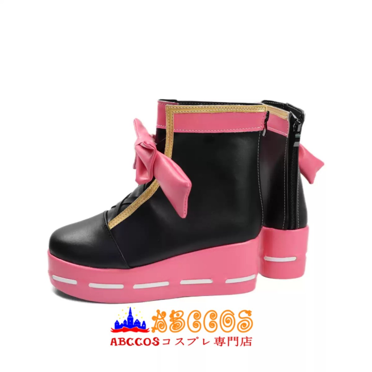 画像3: バーチャルさんはみている Youtuber 田中ヒメ/ HimeTanaka コスプレ靴 abccos製 「受注生産」 (3)