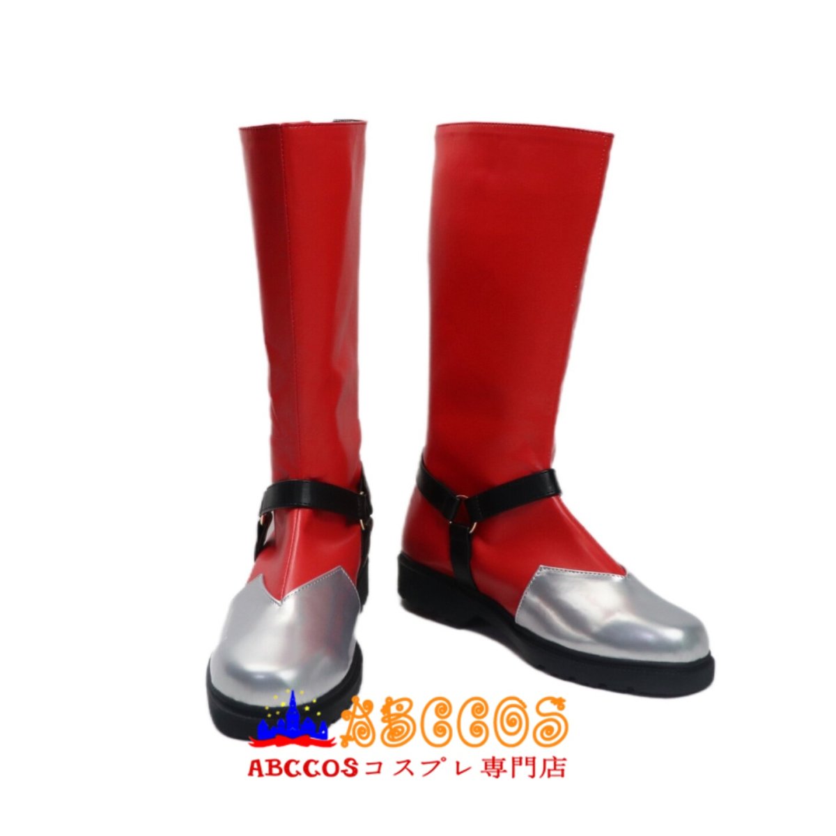 画像1: BLAZBLUE ブレイブルー Ragna The BloodEdge（ラグナ·ザ·ブラッドエッジ ）コスプレ靴 abccos製 「受注生産」 (1)