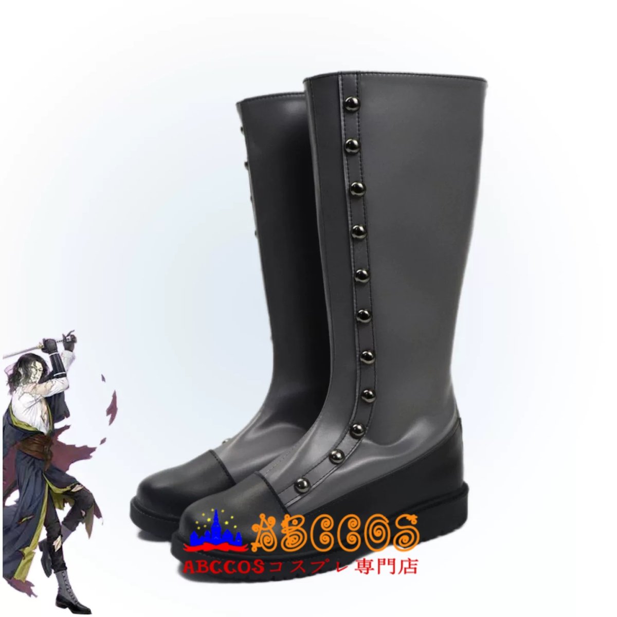 画像5: 刀剑乱舞-ONLNE- 南海太郎朝尊（なんかいたろうちょうそん）コスプレ靴 abccos製 「受注生産」 (5)