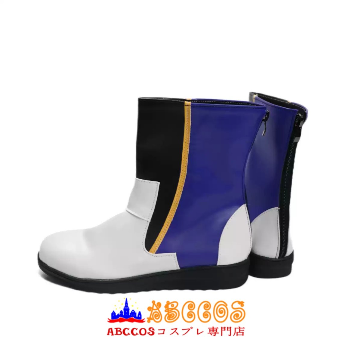 画像4: Vocaloid ボーカロイド KAITO（カイト）コスプレ靴 abccos製 「受注生産」 (4)