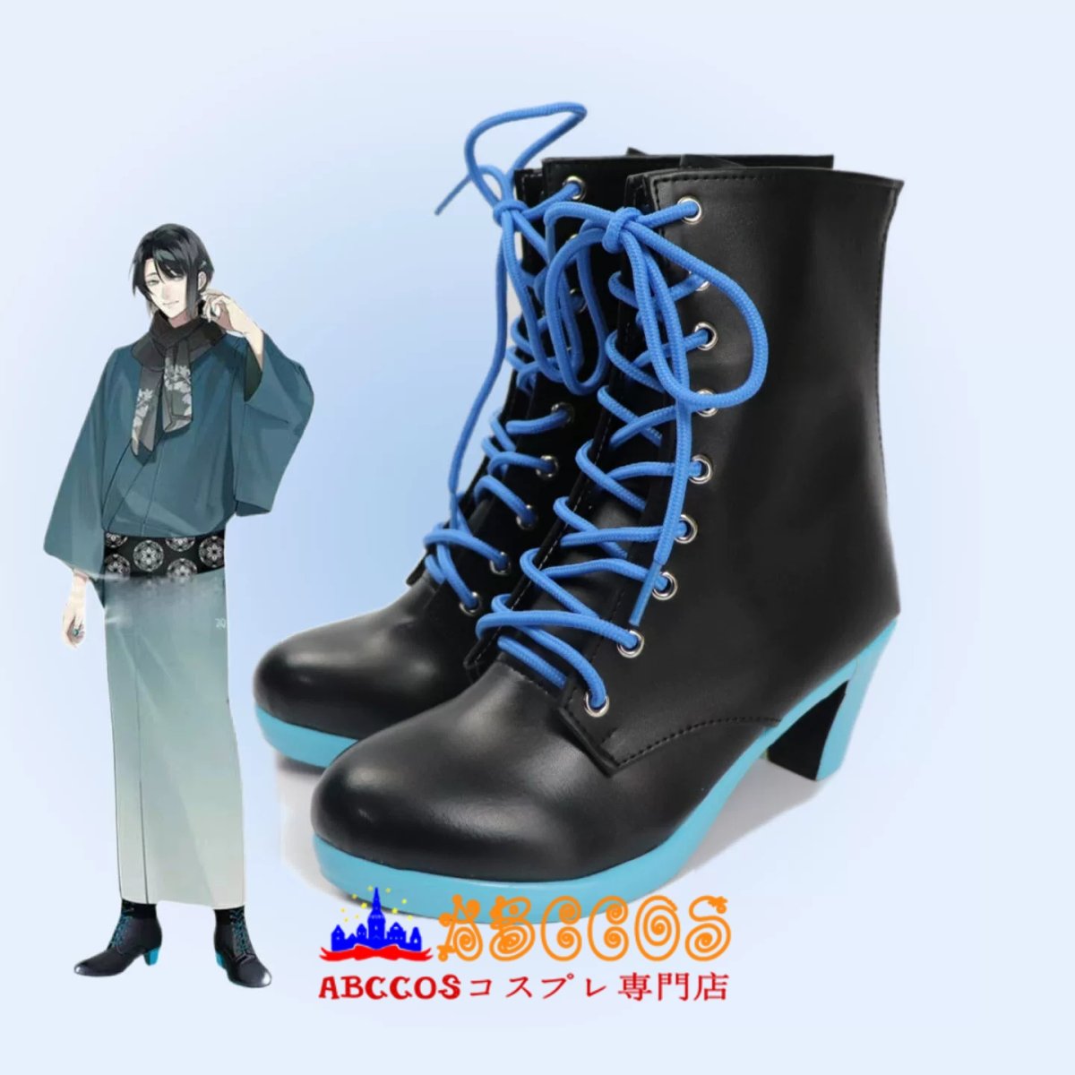 画像5: 刀剑乱舞-ONLNE- 松井江（まついごう）コスプレ靴 abccos製 「受注生産」 (5)