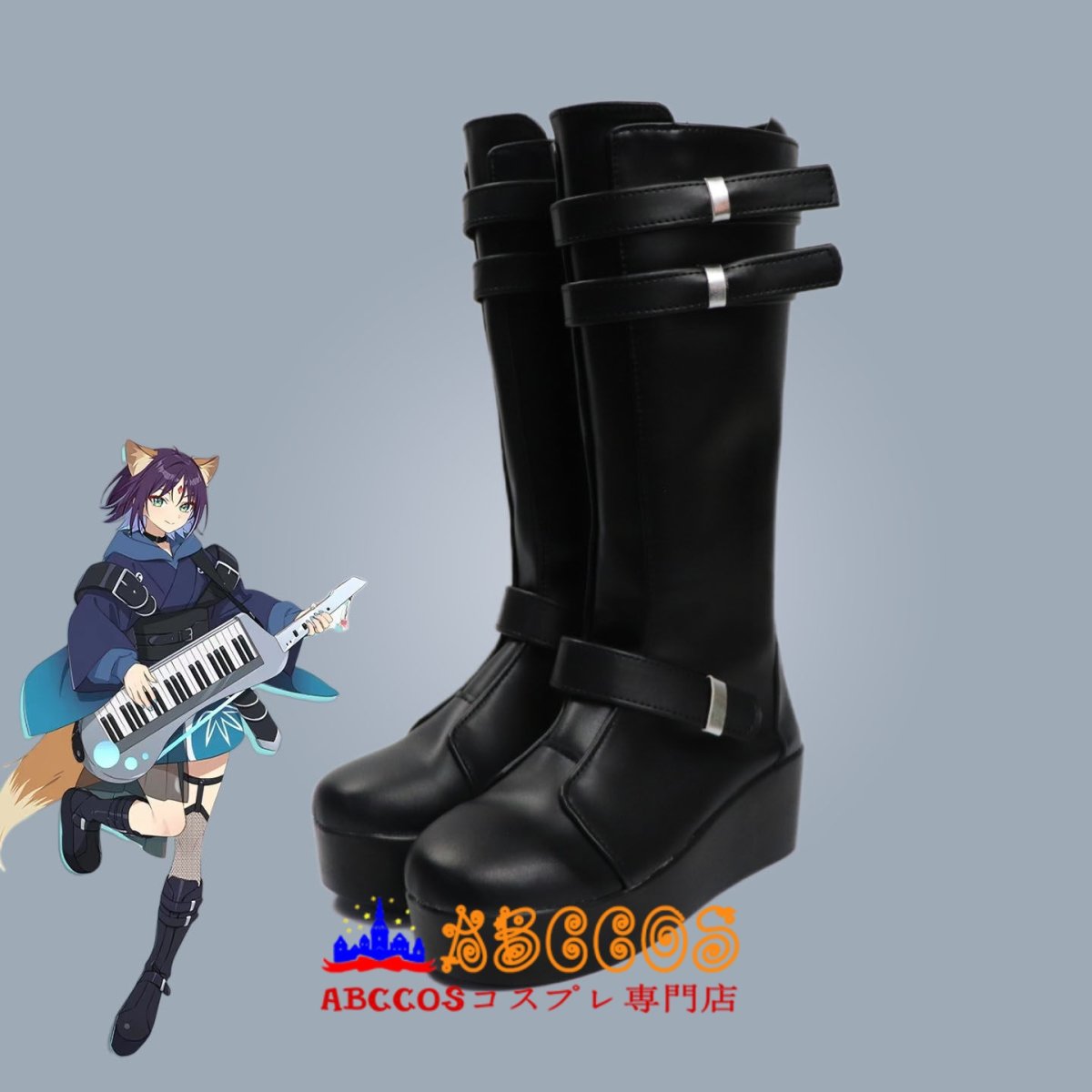 画像5: 超かぐや姫！酒寄 彩葉（さかより いろは）コスプレ靴 abccos製 「受注生産」 (5)