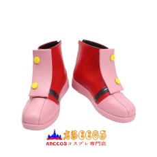 画像1: ソニックシリーズ Amy Rose エミー・ローズ コスプレ靴 abccos製 「受注生産」 (1)