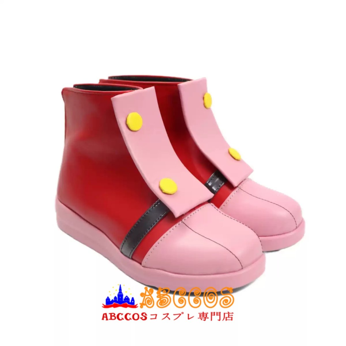 画像2: ソニックシリーズ Amy Rose エミー・ローズ コスプレ靴 abccos製 「受注生産」 (2)