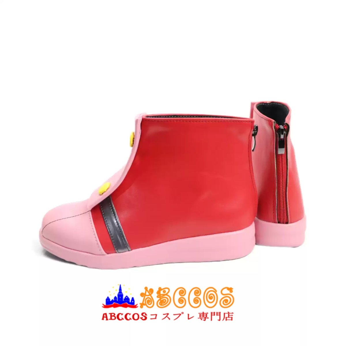 画像4: ソニックシリーズ Amy Rose エミー・ローズ コスプレ靴 abccos製 「受注生産」 (4)