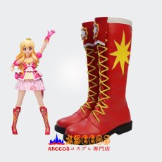 画像5: アイカツ！アイドルカツドウ！星宮 いちご コスプレ靴 abccos製 「受注生産」 (5)