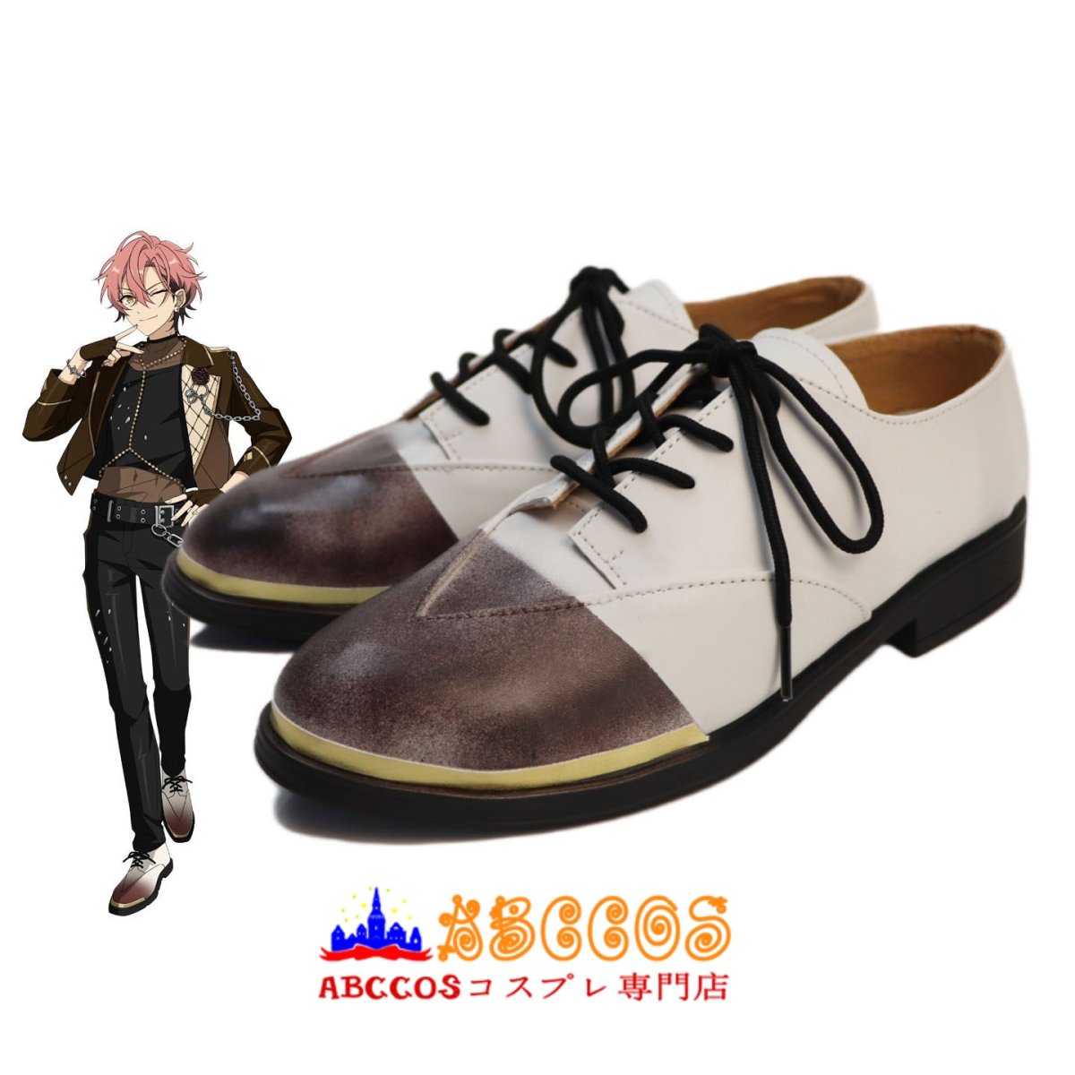 画像5: Ensemble Stars!/!!あんさんぶるスターズ!/!! MELLOW DEAR US 円果望見（まど か のぞ み）小鹿ジュイス（さかさき じゅいす）コスプレ靴 abccos製 「受注生産」 (5)