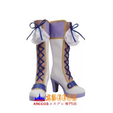 画像1: アイカツ！アイドルカツドウ！Aikatsu 氷上 スミレ（ひかみ スミレ）コスプレ靴 abccos製 「受注生産」 (1)