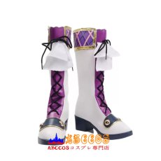 画像1: アイカツ！アイドルカツドウ！Aikatsu 氷上 スミレ（ひかみ スミレ）コスプレ靴 abccos製 「受注生産」 (1)