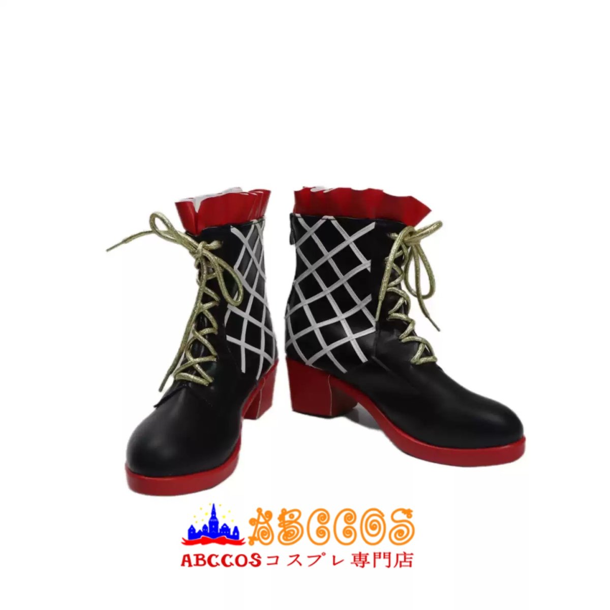 画像1: あんさんぶるスターズ!/!! knights 鳴上嵐（なるかみ あらし）コスプレ靴 abccos製 「受注生産」 (1)