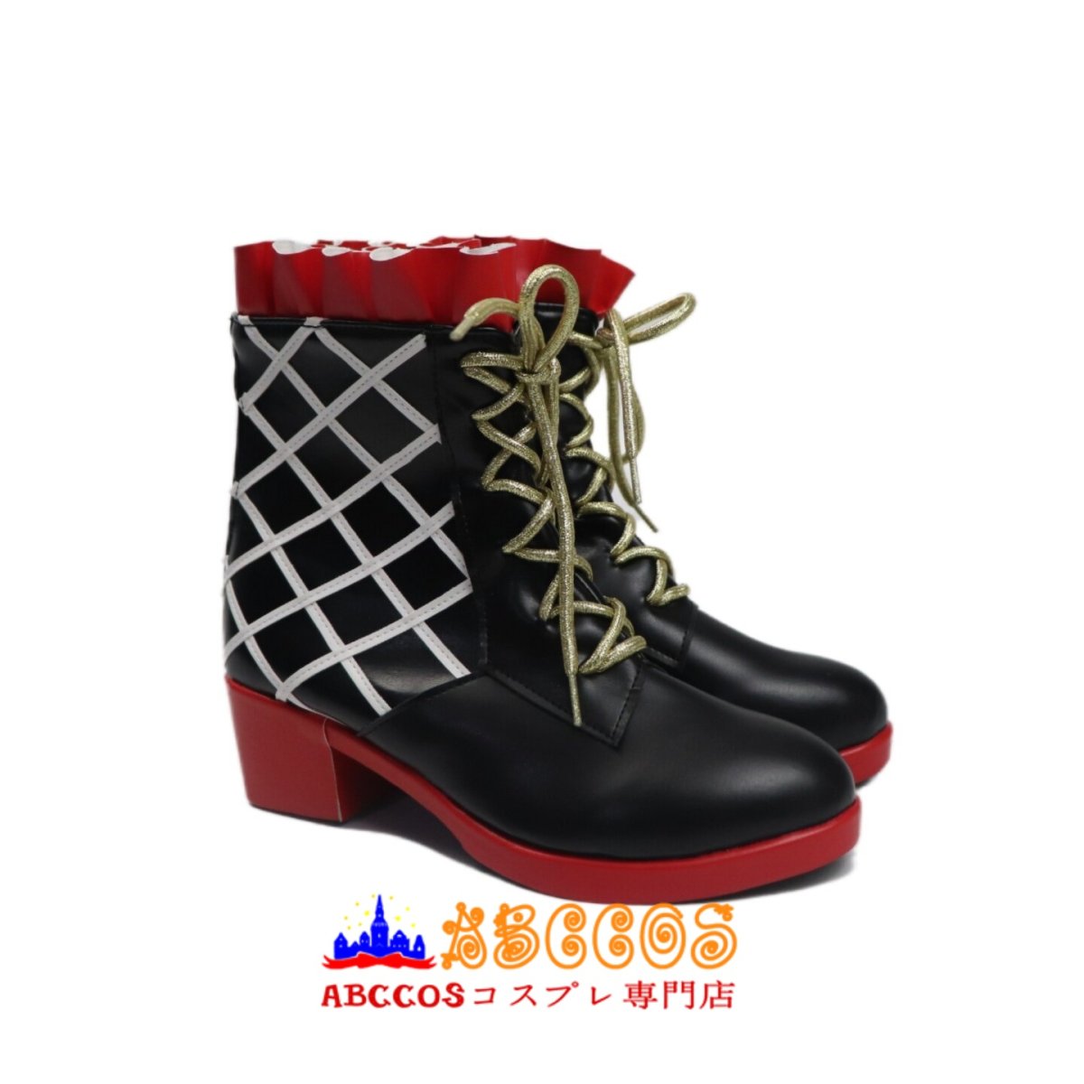 画像2: あんさんぶるスターズ!/!! knights 鳴上嵐（なるかみ あらし）コスプレ靴 abccos製 「受注生産」 (2)