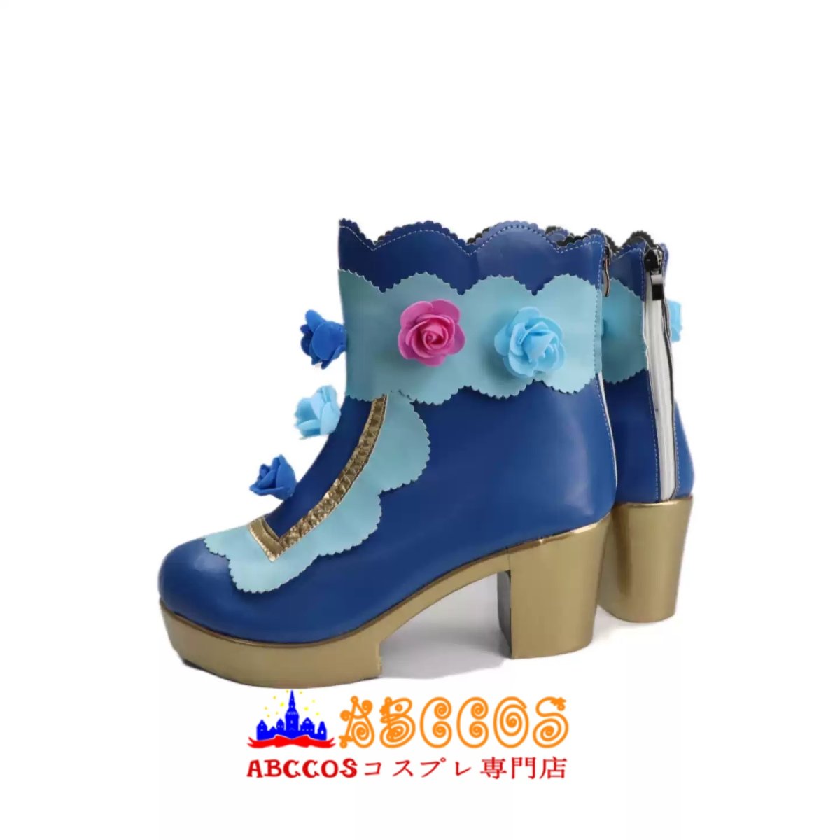 画像4: アイカツスターズ!Aikatsu Stars! 白銀リリィ（しろがね リリィ） コスプレ靴 abccos製 「受注生産」 (4)