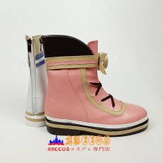画像2: ウマ娘 プリティーダービー ヒシアケボノ コスプレ靴 abccos製 「受注生産」 (2)