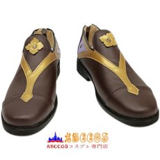 画像1: 原神 Genshin Impact 神里綾人（かみさと あやと）コスプレ靴 abccos製 「受注生産」 (1)