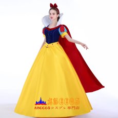 画像4: ディズニー 白雪姫 イブニングドレス コスプレ衣装 abccos製 「受注生産」 (4)