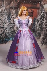 画像3: ディズニー 魔法にかけられて Enchanted 王女 ワンピース イブニングドレス コスプレ衣装 abccos製 「受注生産」 (3)
