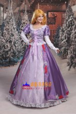 画像5: ディズニー 魔法にかけられて Enchanted 王女 ワンピース イブニングドレス コスプレ衣装 abccos製 「受注生産」 (5)