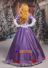 画像6: ディズニー 塔の上のラプンツェル Tangled ラプンツェル Rapunzel プリンセスドレス コスプレ衣装 abccos製 「受注生産」 (6)