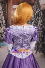 画像8: ディズニー 魔法にかけられて Enchanted 王女 ワンピース イブニングドレス コスプレ衣装 abccos製 「受注生産」 (8)