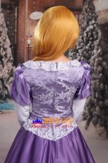 画像8: ディズニー 塔の上のラプンツェル Tangled ラプンツェル Rapunzel プリンセスドレス コスプレ衣装 abccos製 「受注生産」 (8)