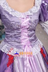 画像9: ディズニー 塔の上のラプンツェル Tangled ラプンツェル Rapunzel プリンセスドレス コスプレ衣装 abccos製 「受注生産」 (9)