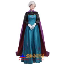 画像1: Frozen アナと雪の女王 アナ Anna コスプレ衣装 abccos製 「受注生産」 (1)