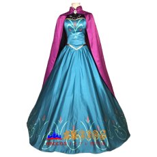 画像1: ディズニー Frozen アナと雪の女王 アナ Anna コスプレ衣装 abccos製 「受注生産」 (1)