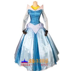 画像1: ディズニー Sleeping Beauty スリーピング・ビューティー ワンピース コスプレ衣装 abccos製 「受注生産」 (1)