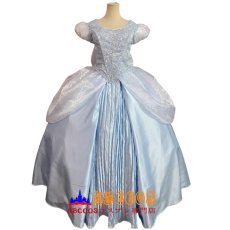 画像1: ディズニー Cinderella シンデレラ ワンピース ワンピース コスプレ衣装 abccos製 「受注生産」 (1)