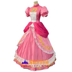 画像3: スーパーマリオブラザーズ ピーチ姫 ドレス コスプレ衣装 abccos製 「受注生産」 (3)