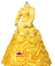 画像3: ディズニー 美女と野獣 ベル プリンセス マント コスプレ衣装 abccos製 「受注生産」 (3)