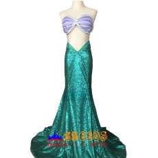 画像2: ディズニー プリンセス 人魚姫 Ariel コスプレ衣装 abccos製 「受注生産」 (2)