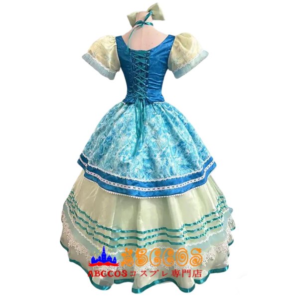 ディズニー シンデレラ 姉妹コーデ プリンセスドレス ブルーバージョン