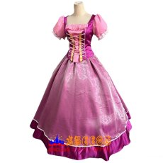 画像3: ディズニー ラプンツェル Rapunzel コスプレ衣装 abccos製 「受注生産」 (3)