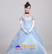画像2: ディズニー Cinderella シンデレラ ワンピース ワンピース コスプレ衣装 abccos製 「受注生産」 (2)